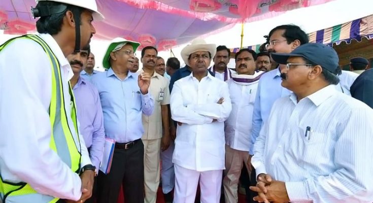 CM KCR visited Kaleshwaram Project 01