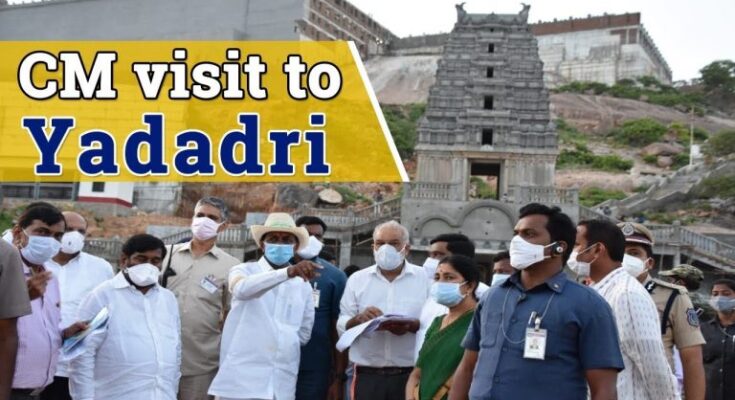 CM-visit-to-Yadadri-Temple-19-10-2021