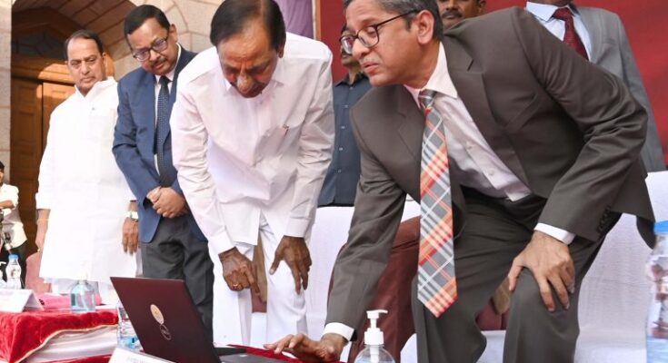 Launch of 32 new Judicial Districts in Telangana