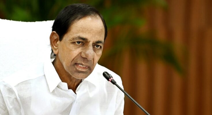 CM-KCR-held-review-meeting-on-organising-Swatantra-Bharata-Vajrotsawalu