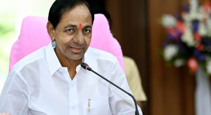 CM-Sri-KCR-held-meeting-with-farmers-union-leaders