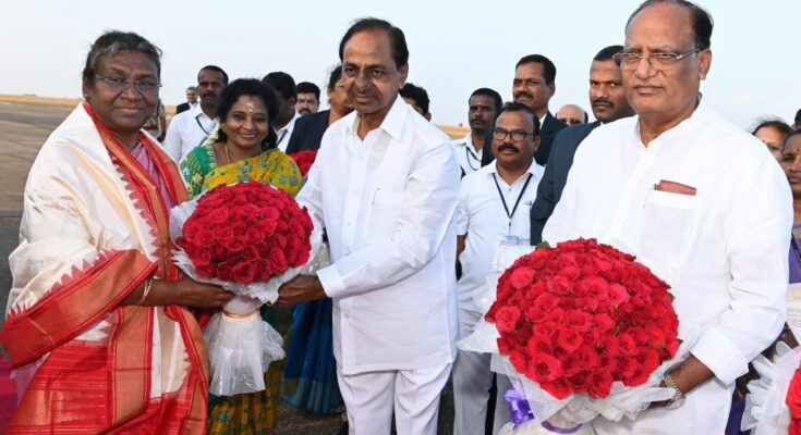 Reception-to-President-of-India-Smt.-Droupadi-Murmu