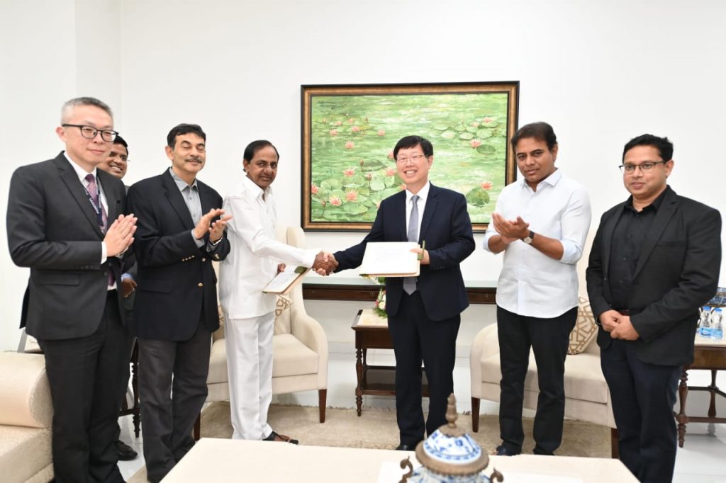 Hon-Hai-Foxconn-delegation-met-CM-KCR