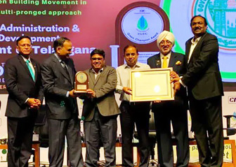 Telangana-MAUD-Department-conferred-with-Green-Champion-Award