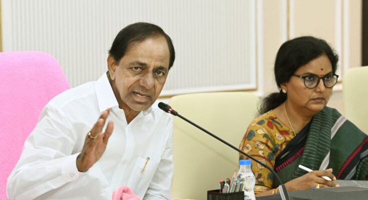 CM-KCR-review-on-Palamuru-Ranga-Reddy-lift-scheme