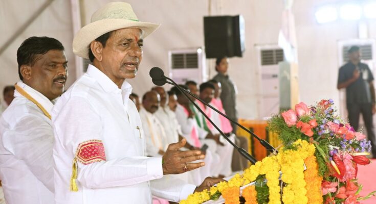 CM laid foundation stone for a Super Speciality hospital at Patancheru