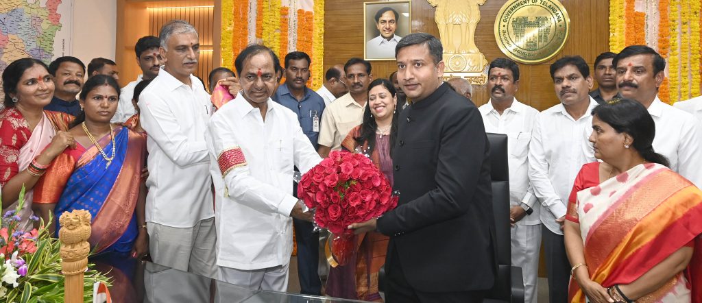 CM-KCR-inaugurated-Medak-District-Collectorate-Complex