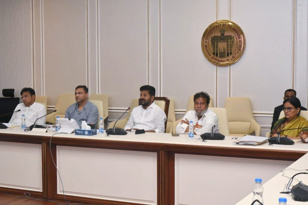 CM-Revanth-Reddy-held-a-review-meeting-with-Musi-Riverfront-Development-Corporation